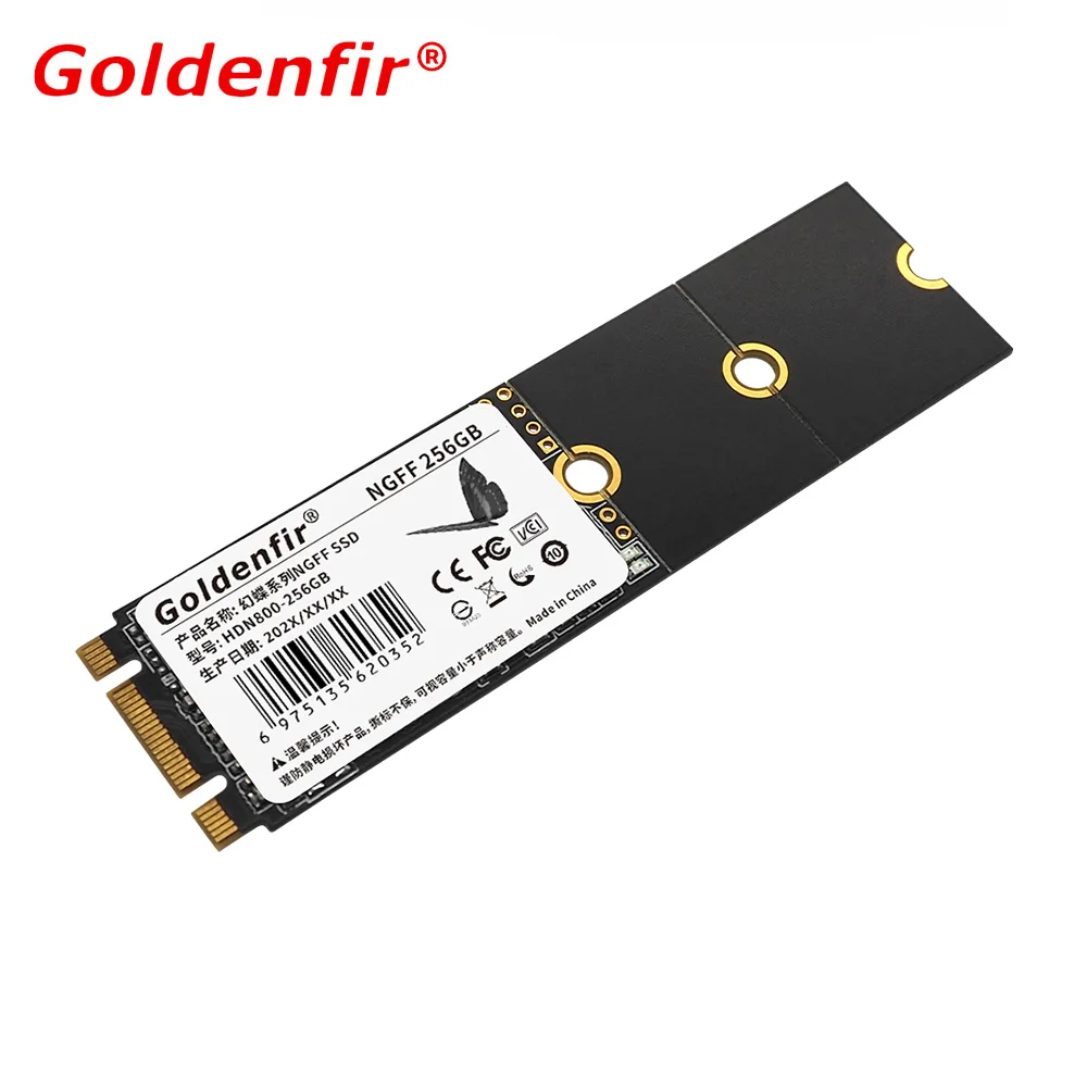 Goldenfir NGFF SSD M.2 2280 128GB 256GB 512GB 1TB M2 2242 2260 SATA Internal Solid State Drive For Laptop Desktop