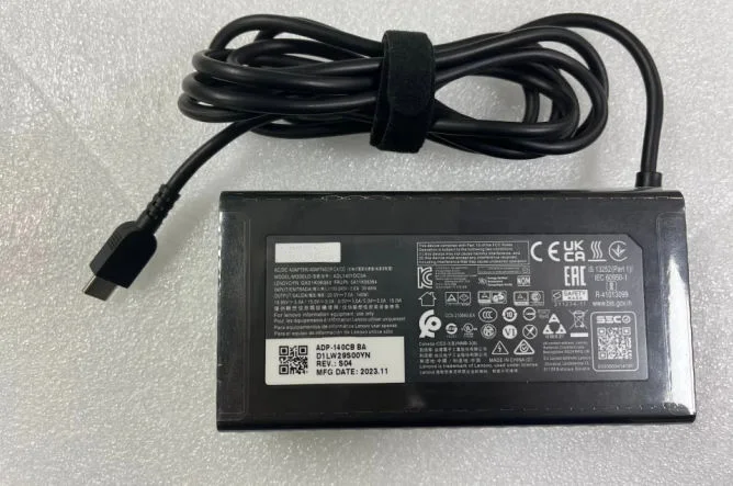 

Type-C 140W 100W 20V 7A Original AC Adapter Charger For Lenovo Yoga Pro 7 14AHP9 USB-C PD Power Supply ADL140YDC3A ADL140YLC3A