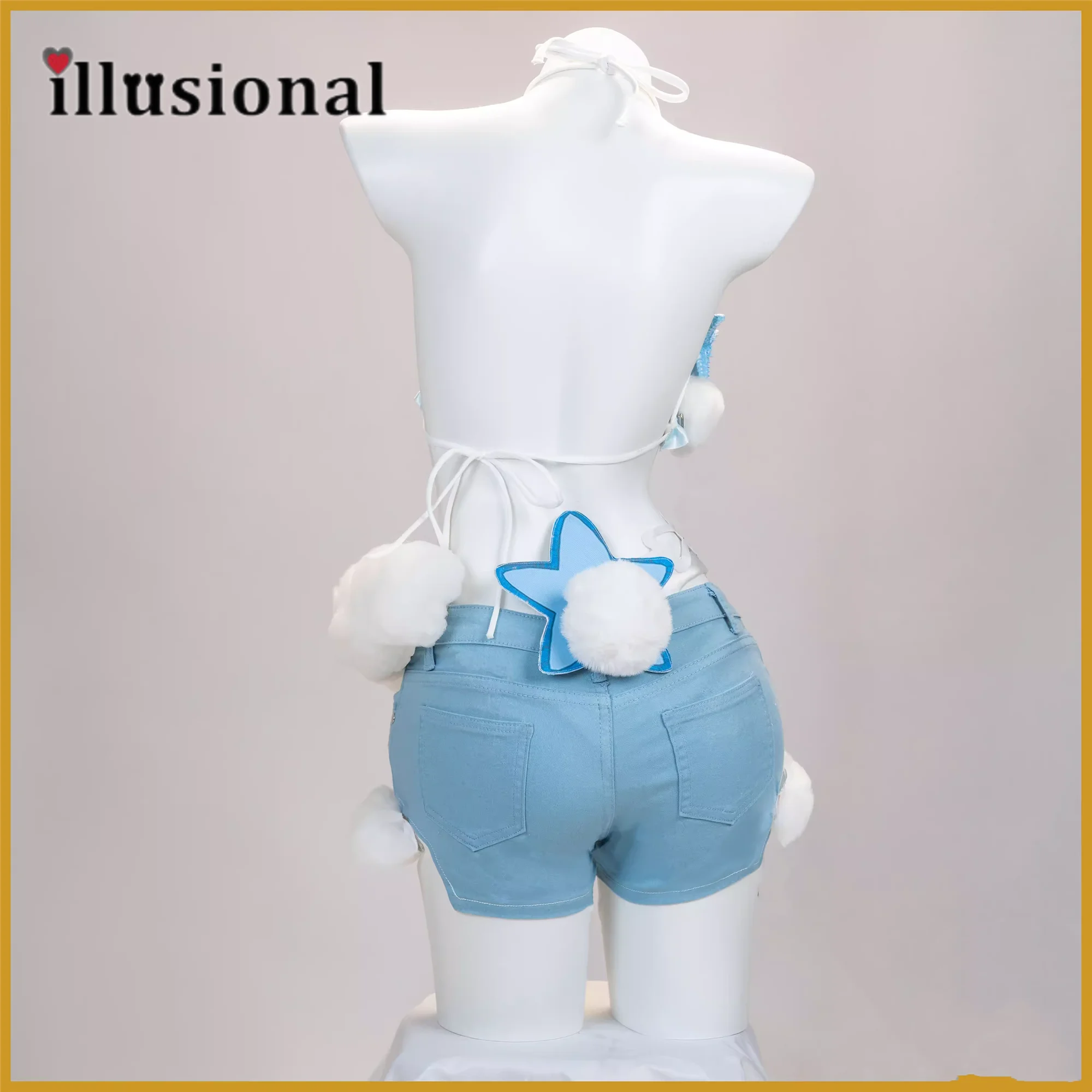 illusional GRAY RAVEN：PUNISHING Lucia Cosplay Costume lucia swimsuit summer sexy lingeries