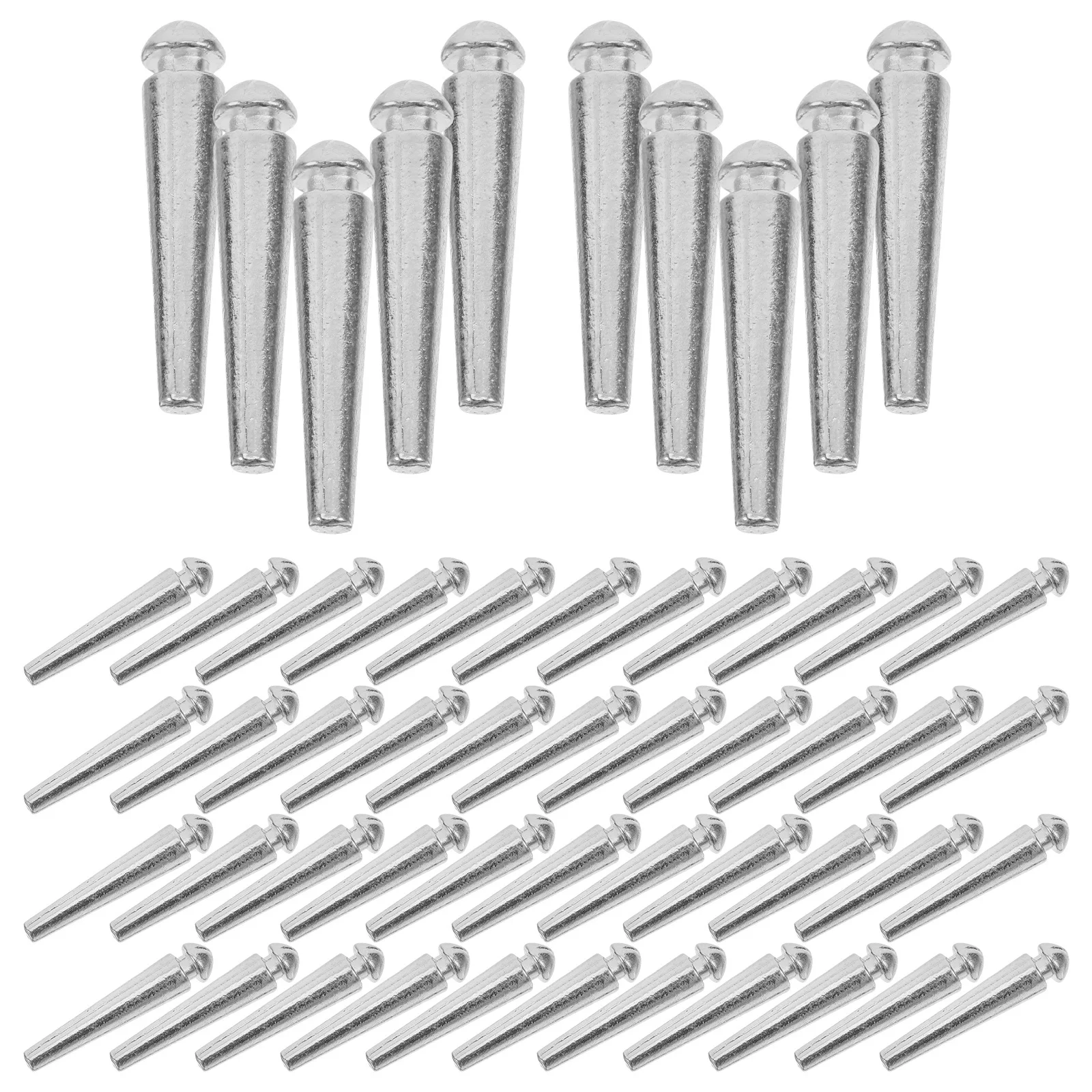 100Pcs Metal Scoring Pegs for Playing Cards Efficient Score Keeping Multi-Functional Game Pegs Set Desktop Scoring Supplies