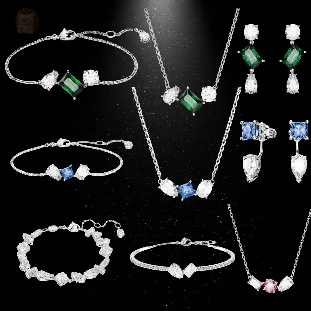 

Новинка 2025, французское роскошное ожерелье с каплями воды, серьги, изысканные ювелирные изделия для вечеринки, рождественский подарок для пары, незаменимые для банкетов