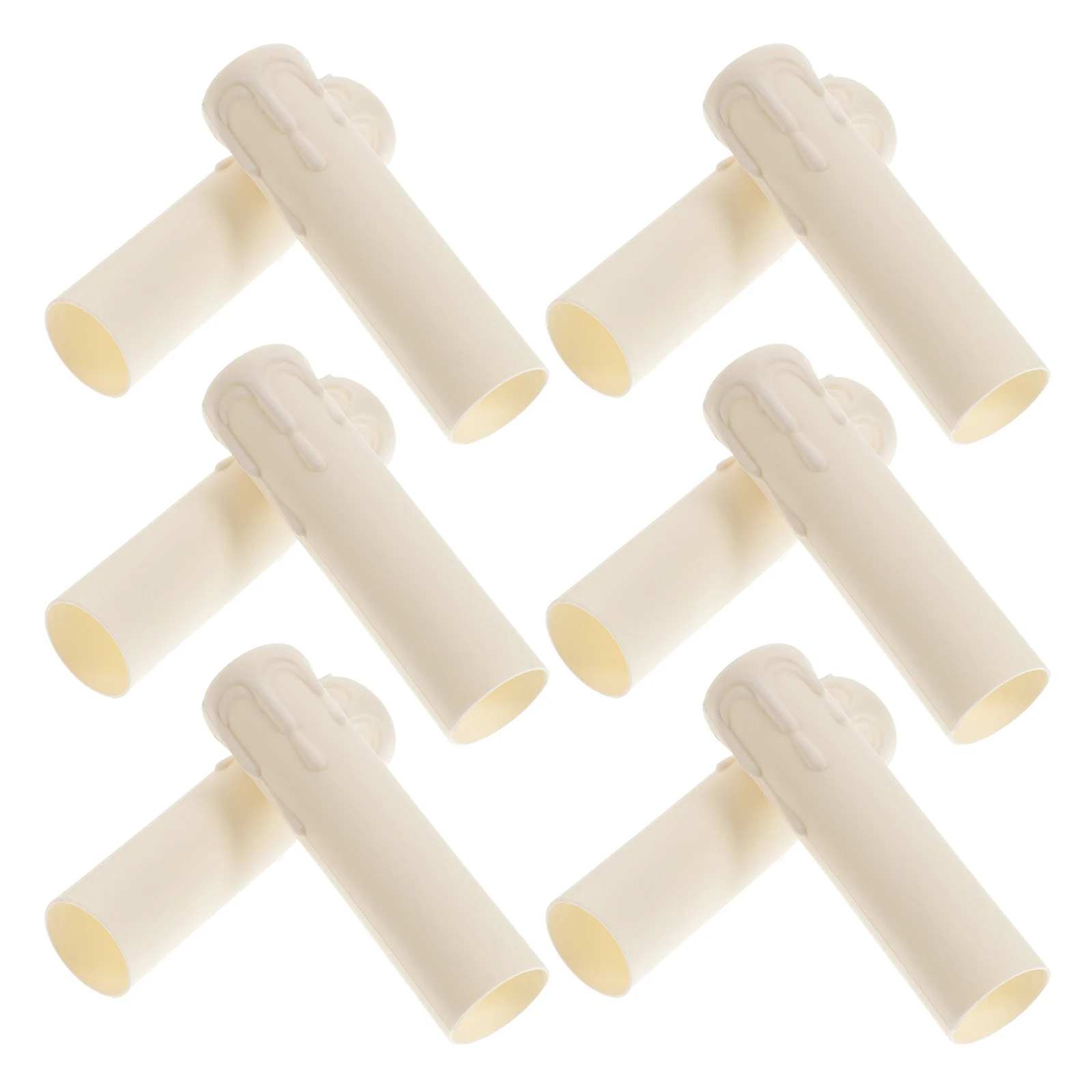 

20 шт. пластиковые чехлы для люстр с восковым рукавом в стиле ретро, водонепроницаемые легкие держатели для розеток для декоративного освещения