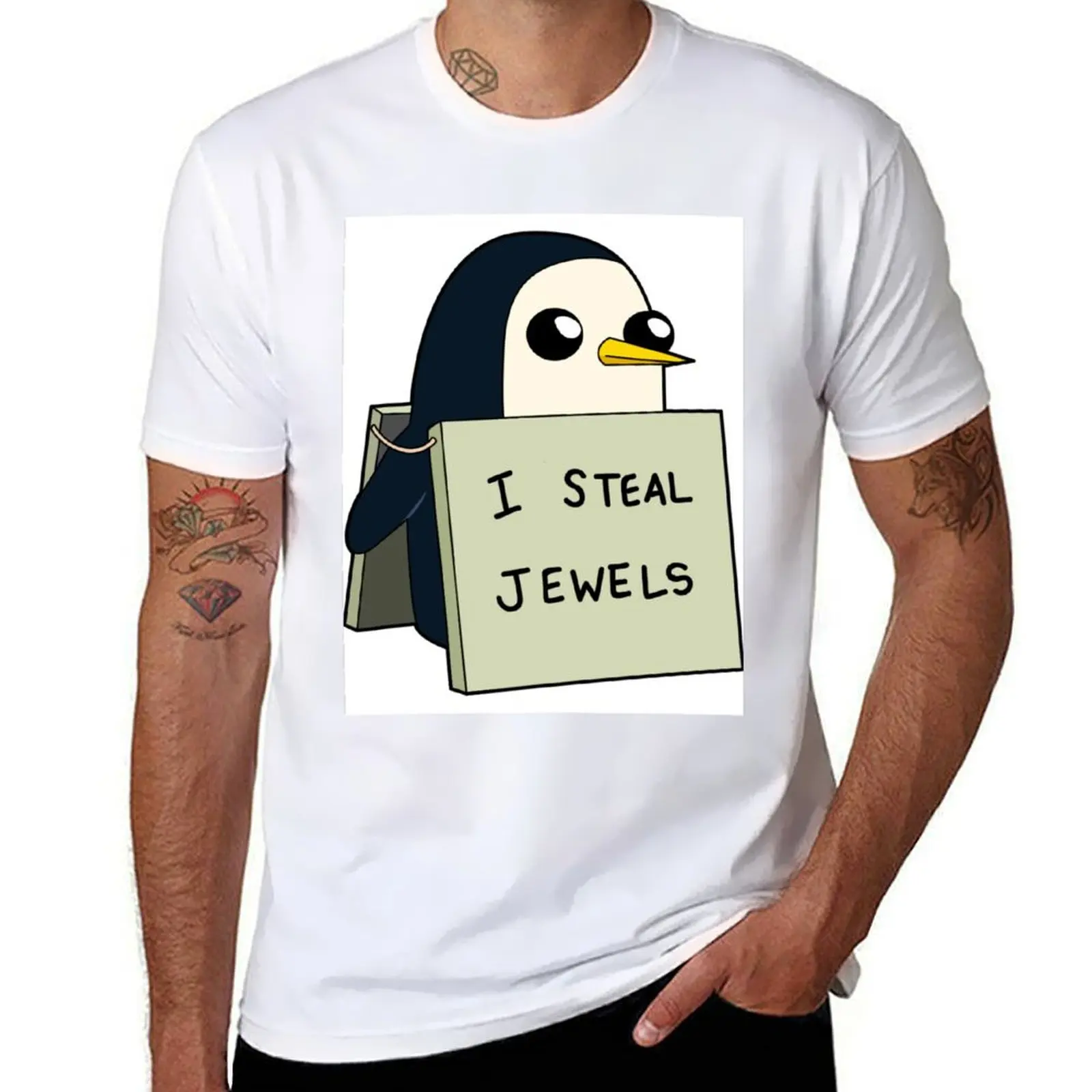 

i steal jewels T-Shirt men t shirt cotton 100% man t shirt graphic T-Shirt