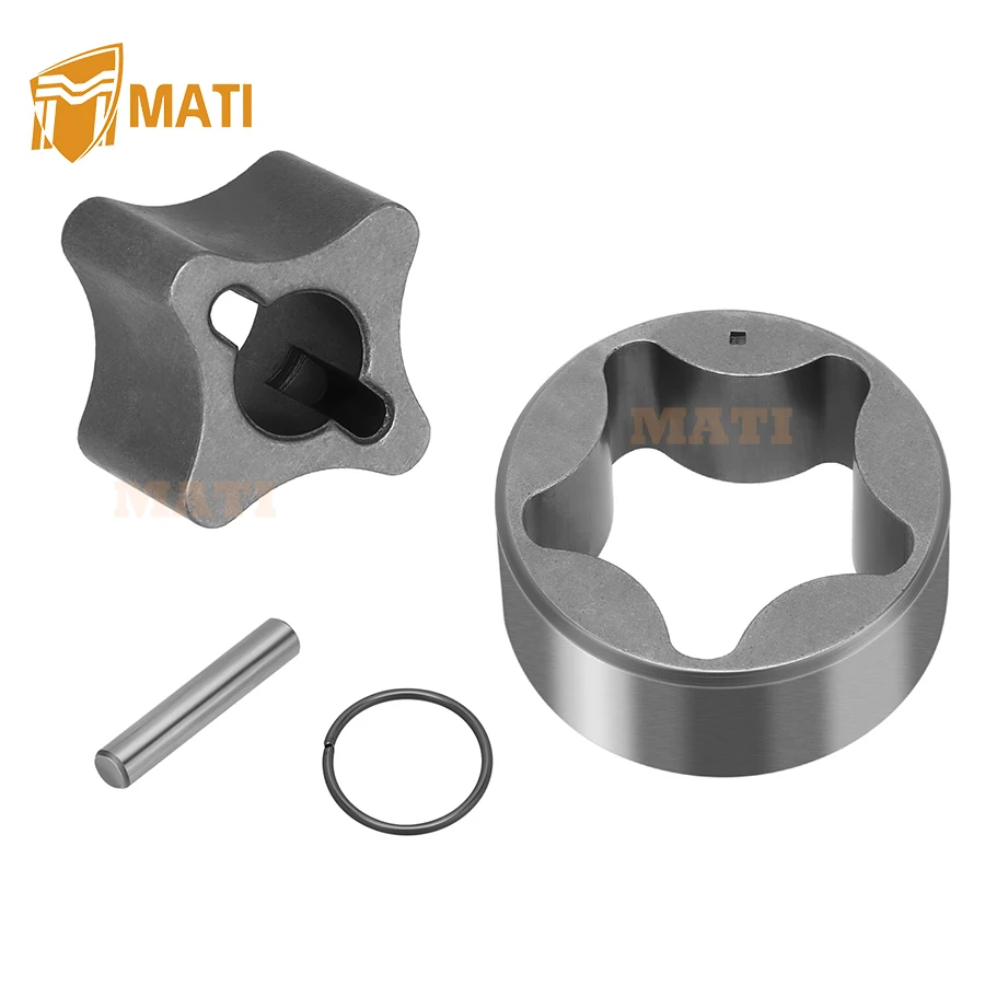 M MATI Oil Pump Rotor Assy Outer for Yamaha YFZ450 YFZ450R YFZ450X 2004-2024 YZ450F 2003-2013 WR450F 2003-2015 5TA-13320-00-00