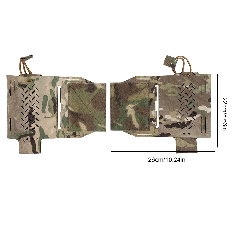 Imagem -06 - Militar Tactical Expander Wing Pouch Suporte de Rádio Wingman Pouch Magazine Storage Bungee Cord Micro Fight Chassis Peito Rig