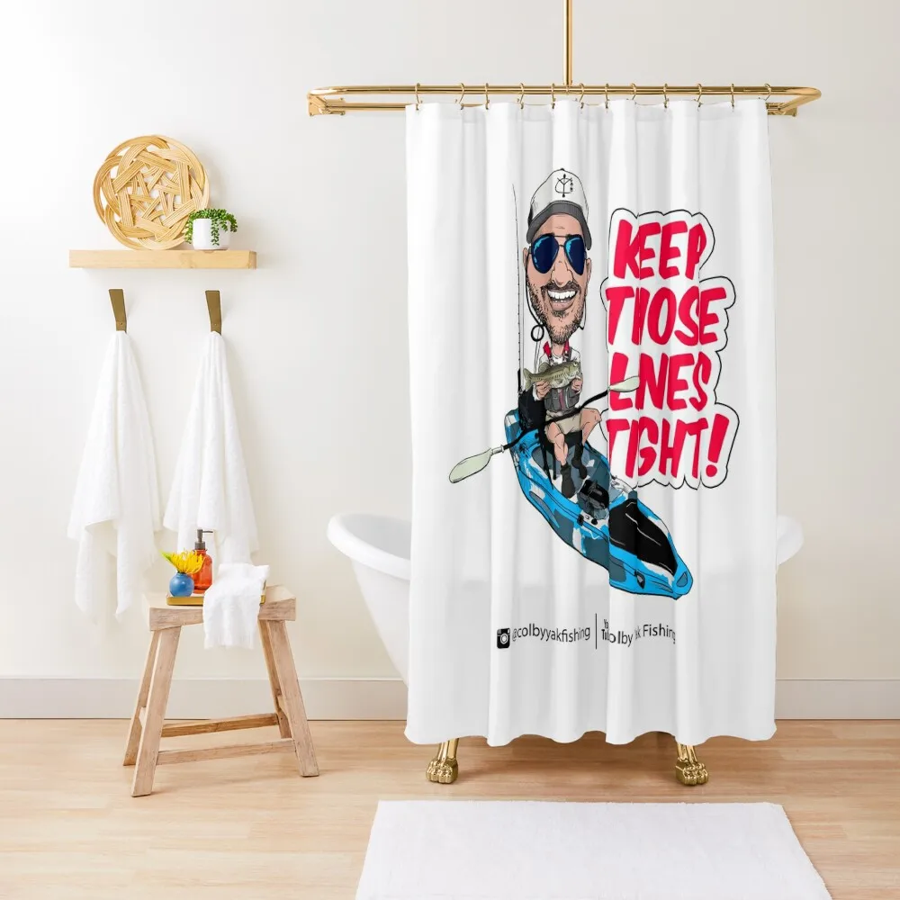 

I'm on a Boat Shower Curtain Cute Shower Waterproof Shower And Anti-Mold Window For Bathroom Curtain