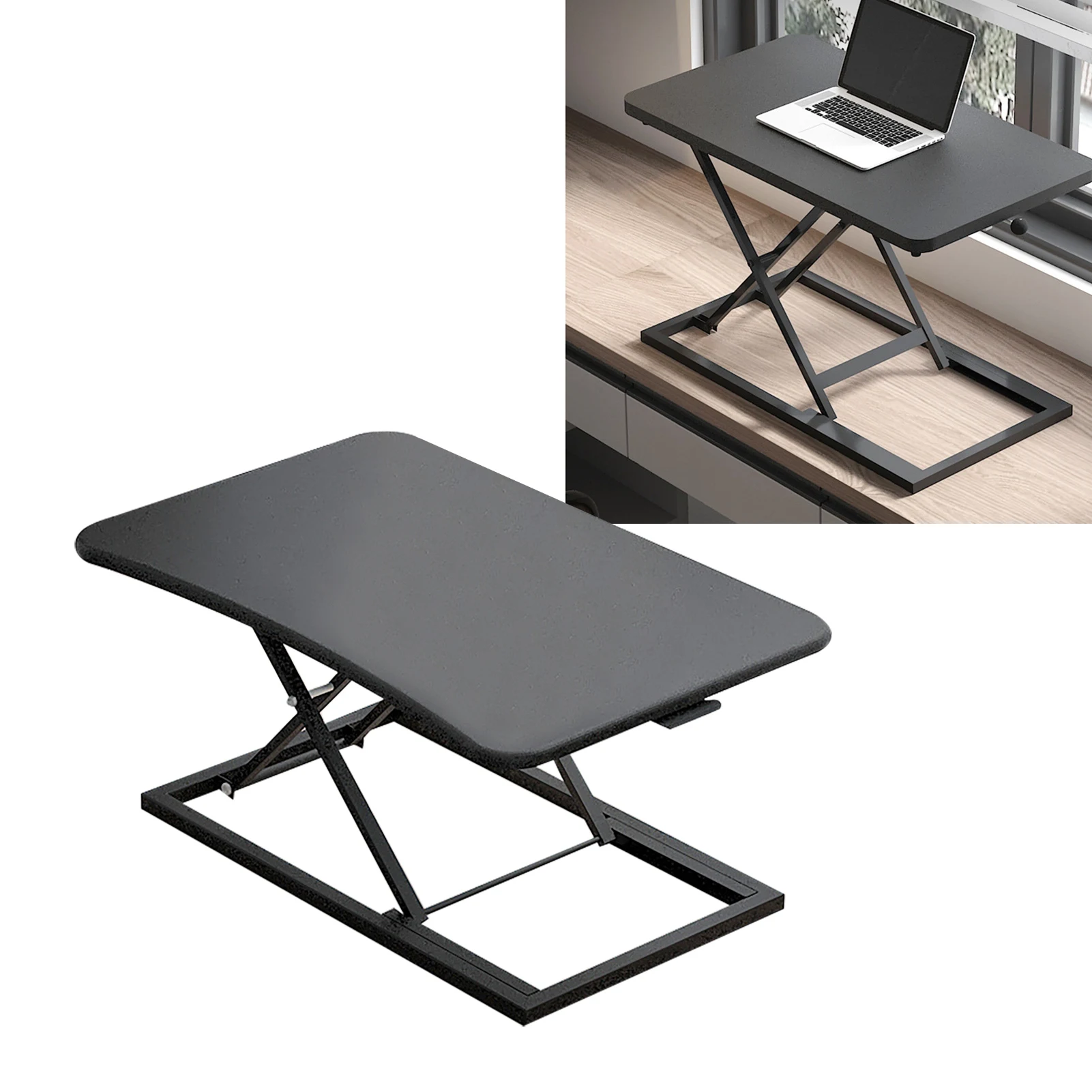 

Компьютерный мобильный рабочий стол, стоячий подъемный стол для компьютера, 7-ступенчатый складной стол для ноутбука, подъемная рама, мобильный рабочий стол