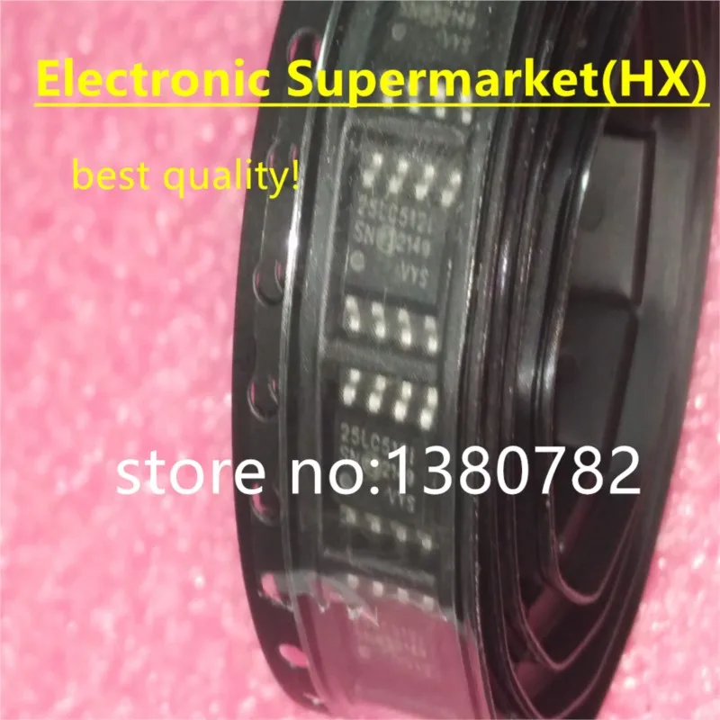 

Free Shipping 10pcs-50pcs 25LC512T-I/SN 25LC512-I/SN SOP-8 NEW IC In stock!