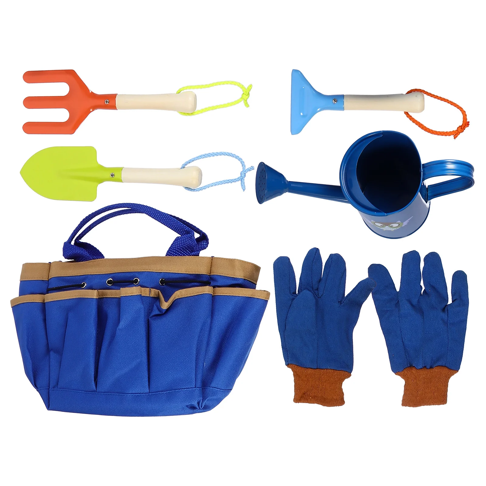 1Set Kinder Garten Werkzeug Kit Cartoon-Muster Mehrzweck Sand Strand Gartenarbeit Bagger Sand Spielzeug Strand Spielzeug Garten werkzeuge