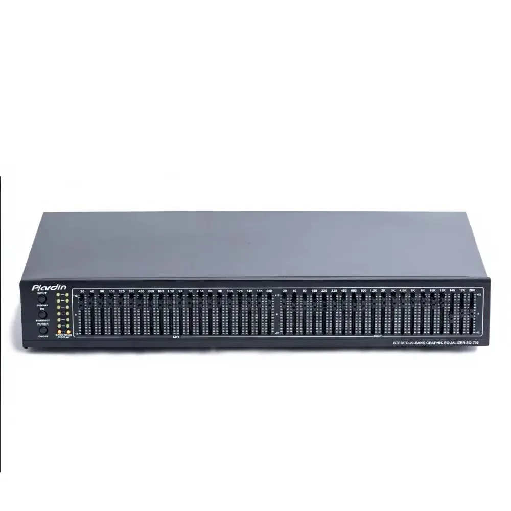 

Sunbuck EQ799 двойной 20-полосный стерео высококачественный басовый эквалайзер Hi-Fi лихорадка домашний 40-полосный эквалайзер подходит для усилителя