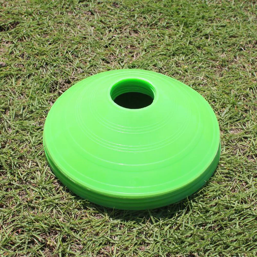 

30 Pcs Sport Disc Cone Training Sign Plate Pro Disc Cones Marker Tray Obstacle