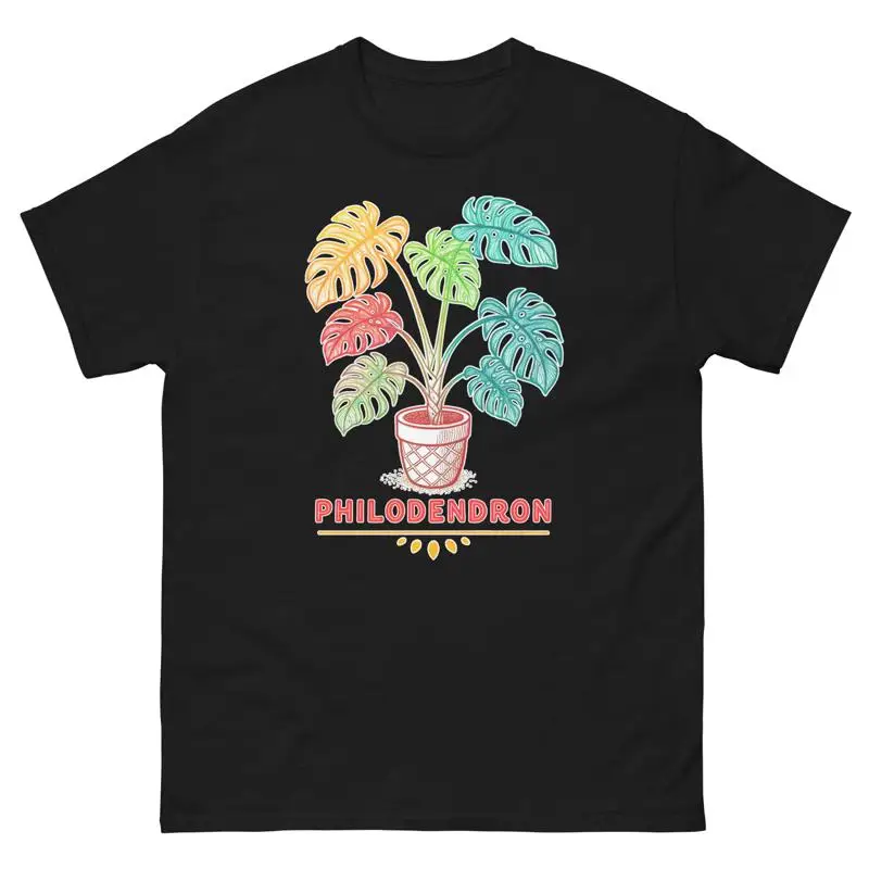 Philodendrón planta horticultura paisajismo jardinería camiseta