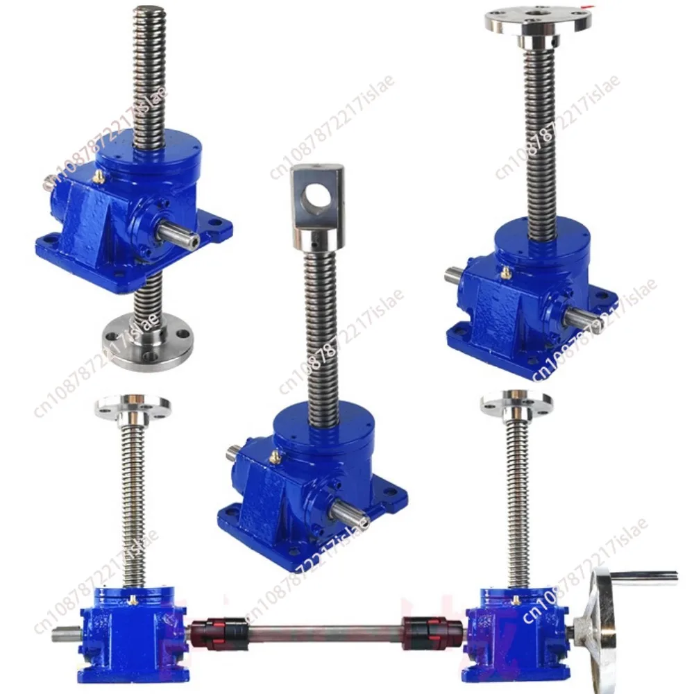 SWL Leading Screw Lift Small Lifting Platform Hand-cranking Lead Screw Lifter Lead Screw Lifting Table