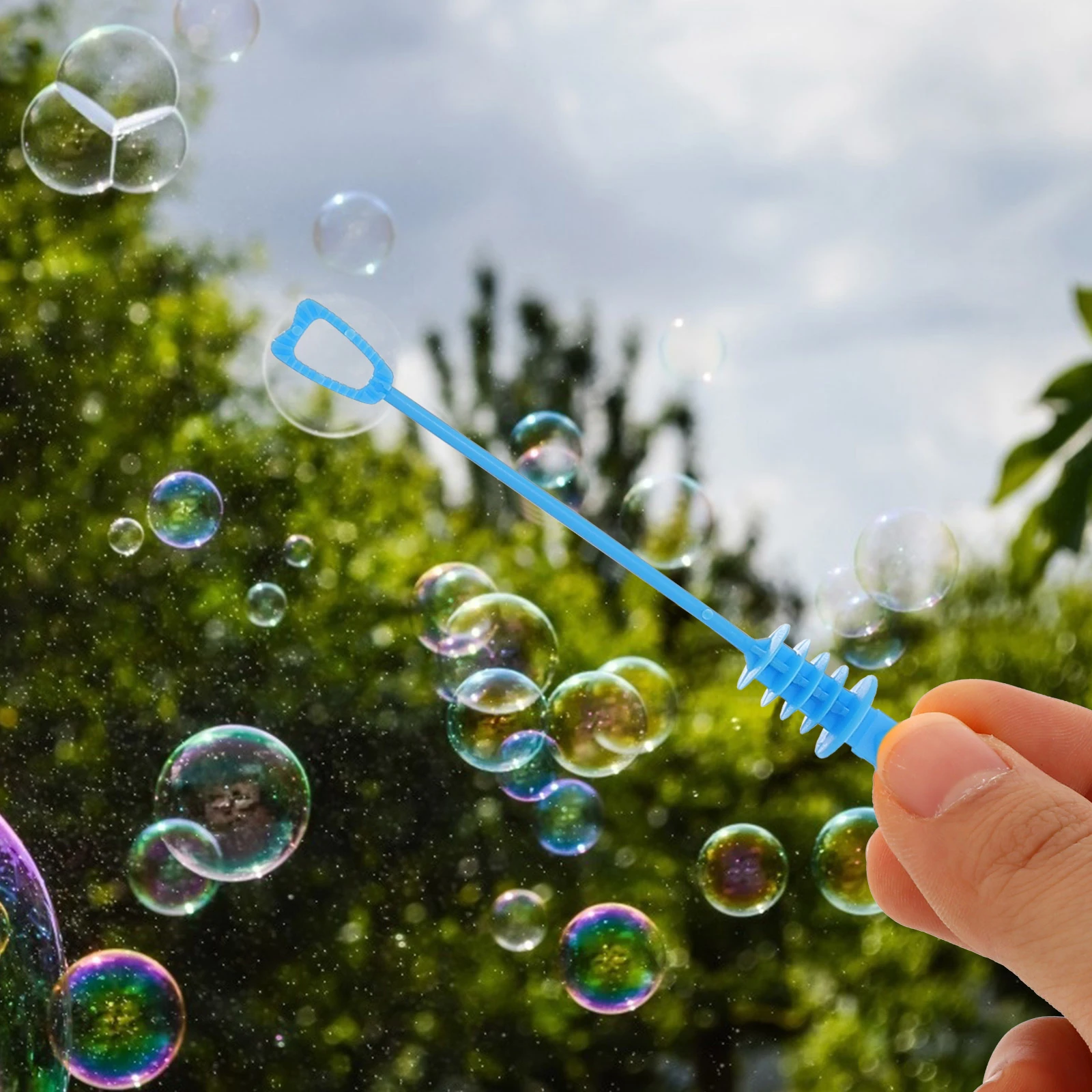 

24Pcs Mini Bubble Wand Kids Safe Plastic Empty DIY Refills Summer Party Bubbles Fun Bubble Wands Bubbles for Kids