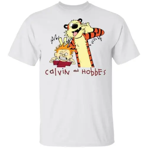 Calvin and Hobbes T-shirt Cotton For men Women S-4XL VN1824