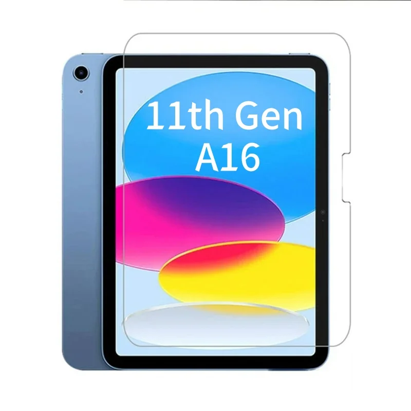 

9H Tempered Glass For Ipad 11th Generation Screen Protector On ipad 11 generation A16 2025 Anti Fingerprint Protective HD Film