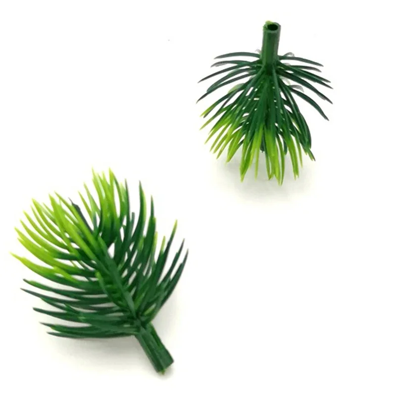 200pcs Artificial pine needles Fake Plants Branches  flowers For Christmas Tree Decorations DIY Accessories