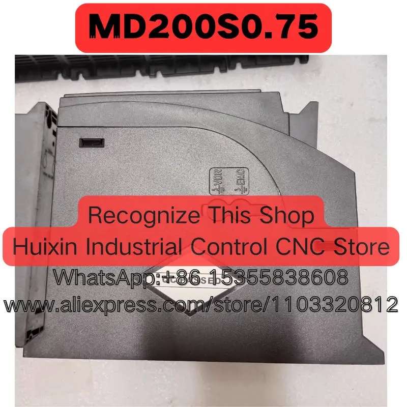 MD200S0.75 Used Frequency Converter Function Intact Expedited Delivery