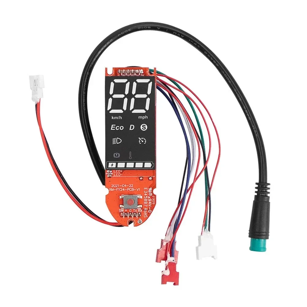 

36V E-Scooter Dashboard Meter 7.2x2.3cm Aluminum Display Instrument With 24.9cm Line For Xiaomi For M365/Pro Panel Replace Parts