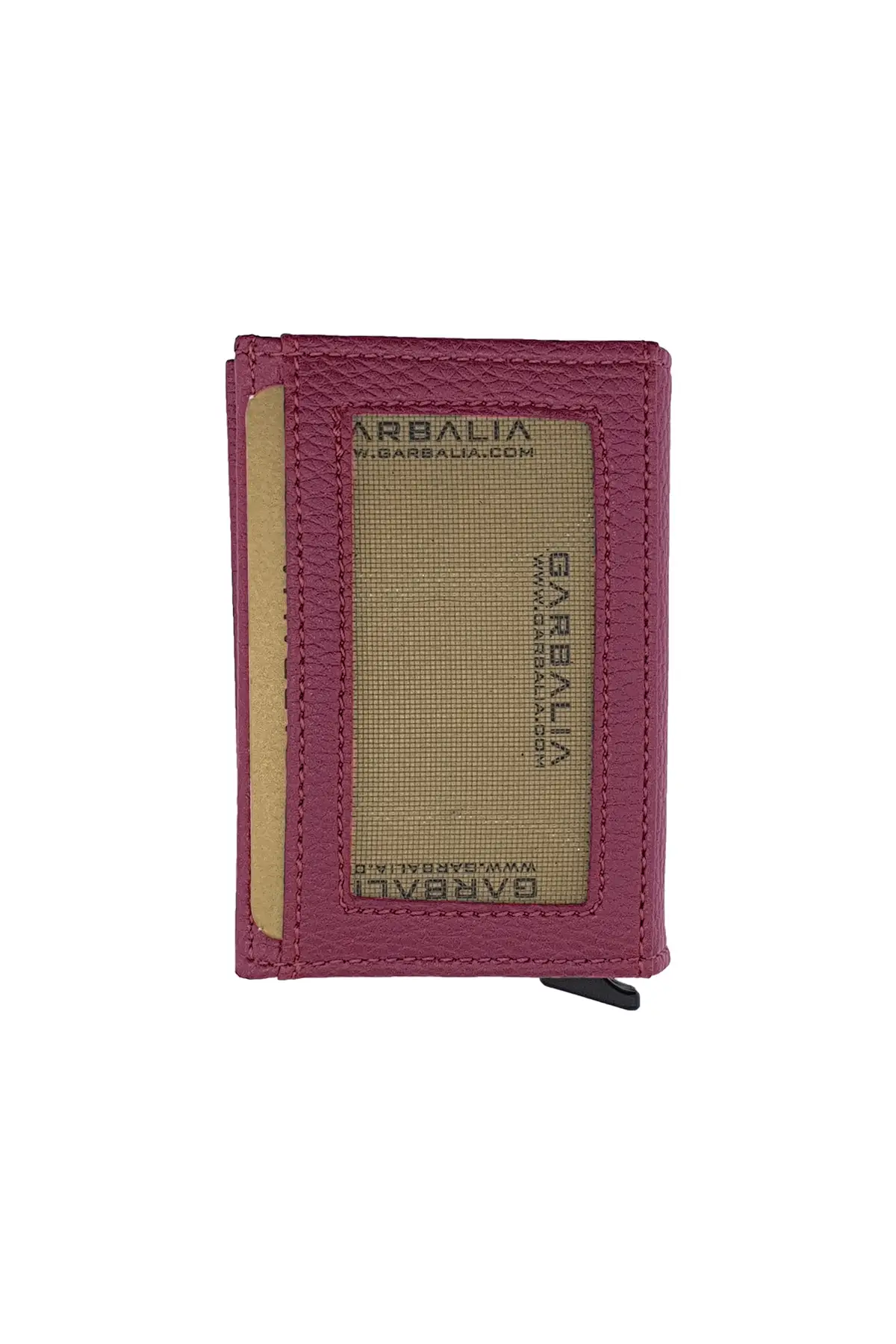 Tarjetero automático rojo Claret para hombre, elegante, útil, multifuncional, entrega rápida y segura, modelo de tendencia 2022