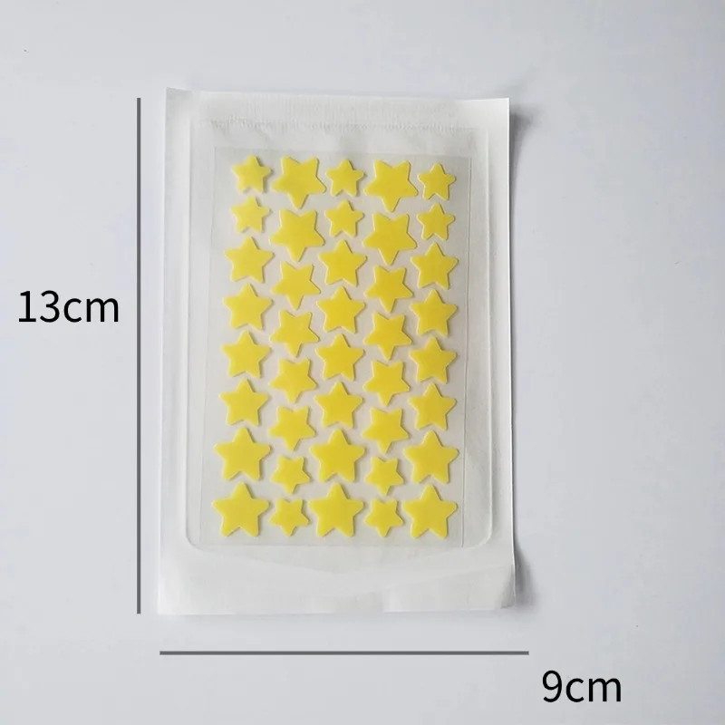 200개 컬러풀 여드름 패치 스티커 방수 여드름 제거 패치 항여드름 하이드로콜로이드 패치 스팟 마크 수리 스티커