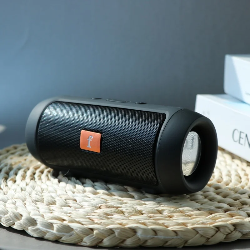 Compact Portable Mini Audio Speaker Stereo Surround Sound with Rich Heavy Bass Small Sound Box for Travel Home Camping Party