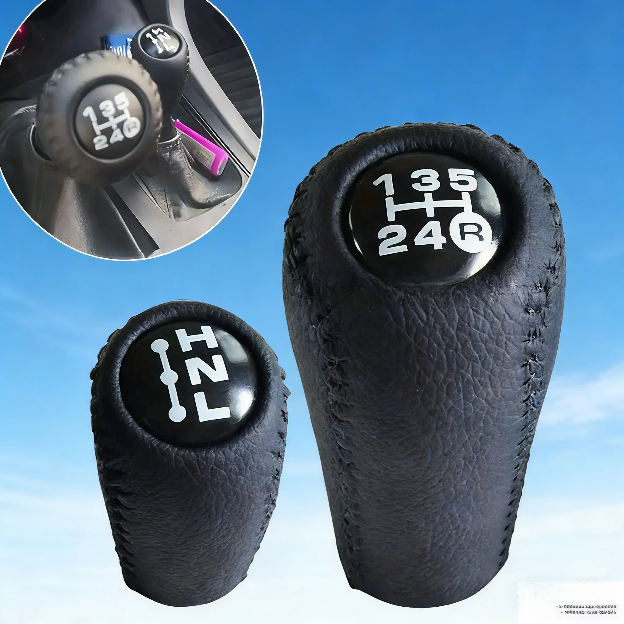 5 Speed Manual Transmission+Transfer Gear Shift Change Lever Knob HandBall For Toyota Land Cruiser FJ70 FJ76 FJ78 FJ79 LC70 LC76