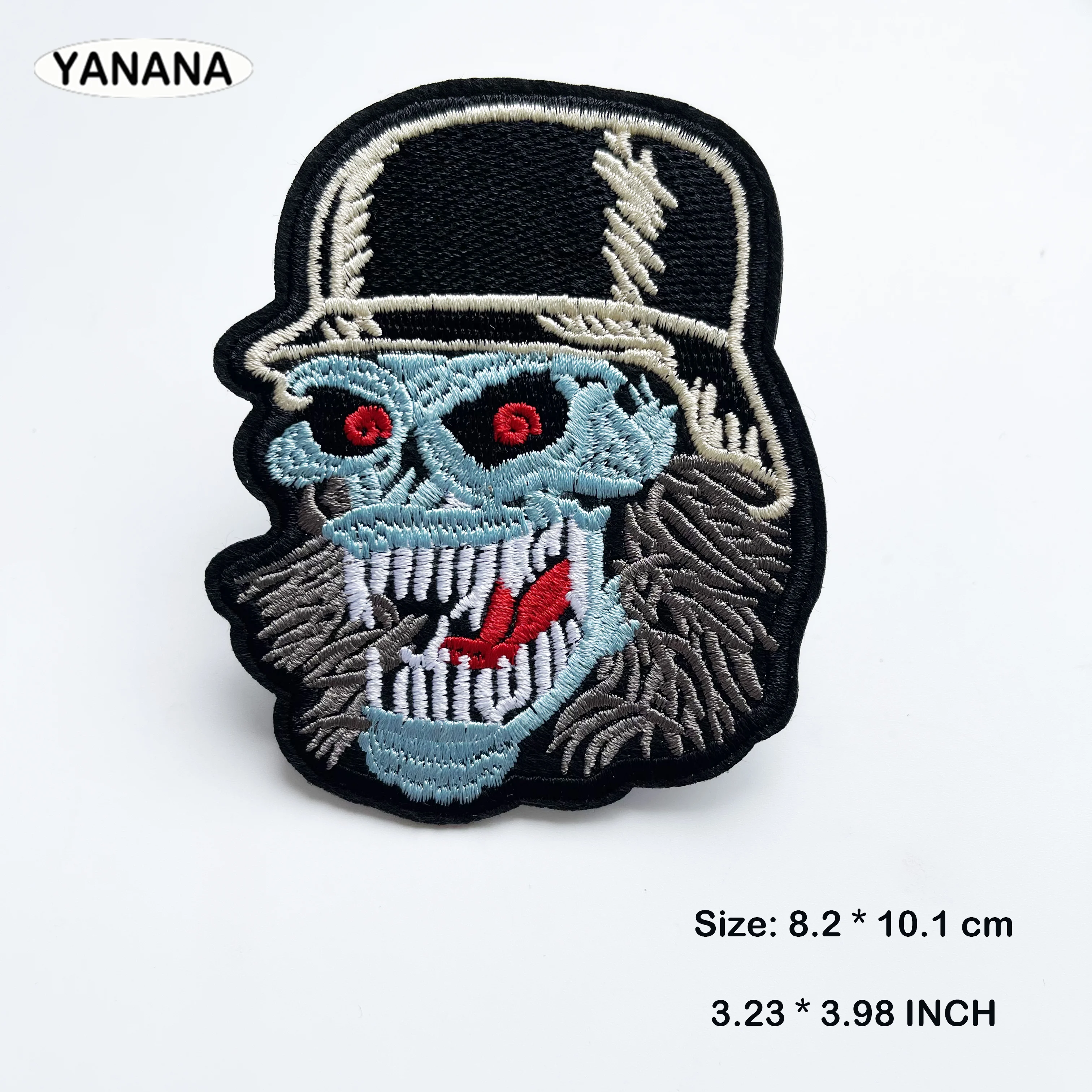 Punk Embroidery patch Iron On Patches for clothing Rock Band Mend Patch Decorate Clothes Sewing Decoration Applique Badges