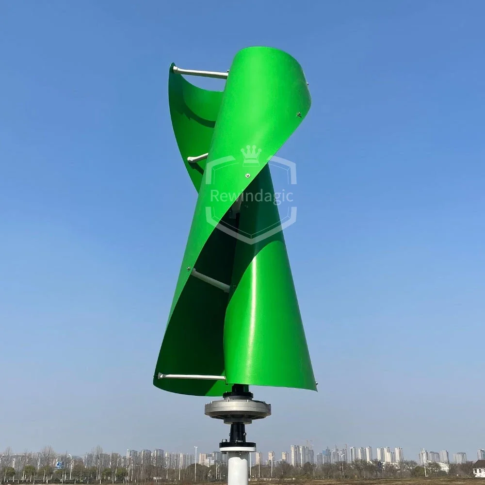 new 10000W Vertical Wind Turbine Generator Windmill With Free MPPT Charger Controller and Off Grid Inverter For Homeuse