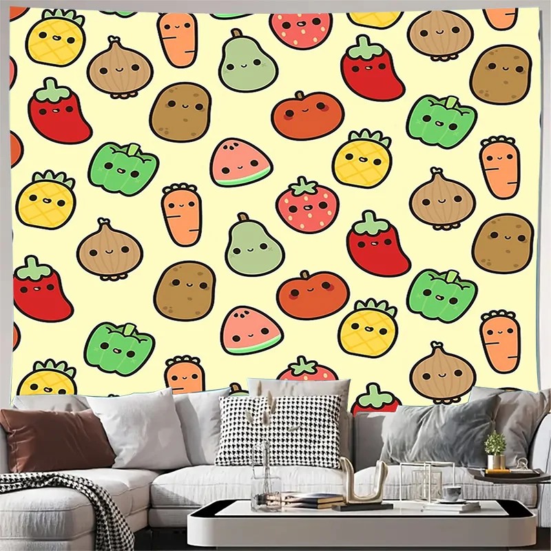 بوهو قماش مزخرف جداري ديكور غرفة جمالية طبيعة المناظر الطبيعية نسيج خمر ديكور المنزل غرفة النوم الجدار الشنق الفني جدار الفن #1