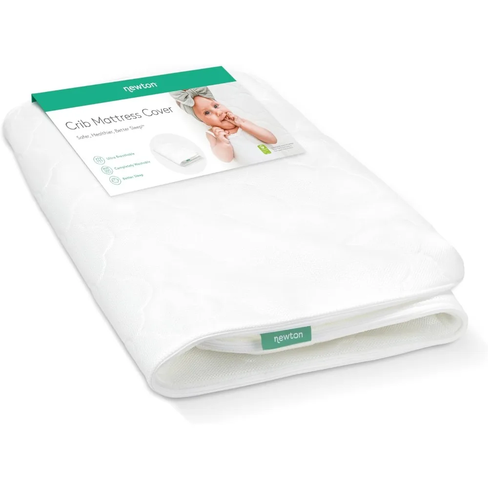 

Crib Mattress Spare Cover, Zippered | Ultra-Breathable Proven to Reduce Suffocation Risk, Safe, Machine Washable, Non-Toxic, Re