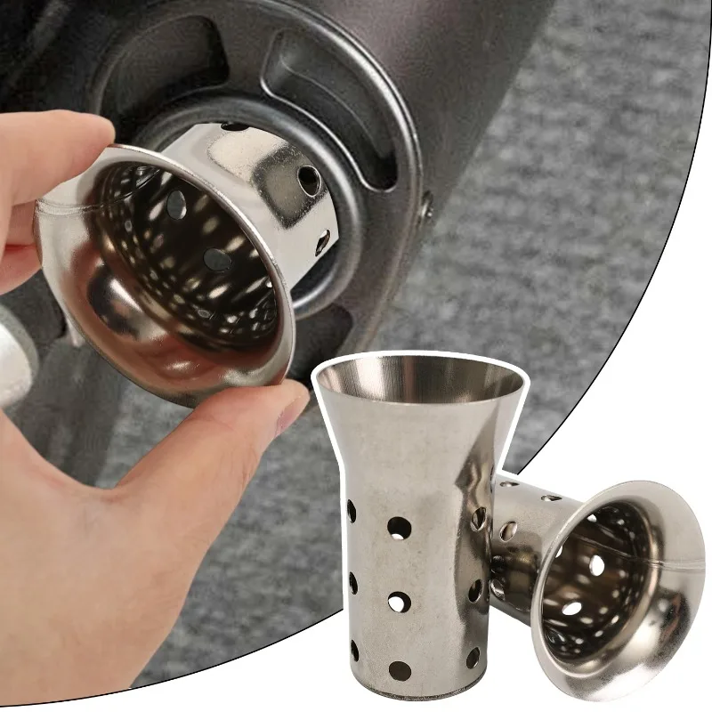 2 tipi di scarico moto rumore assorbimento acustico 51mm 61mm tubo di scarico universale sistema di scarico accessori DB