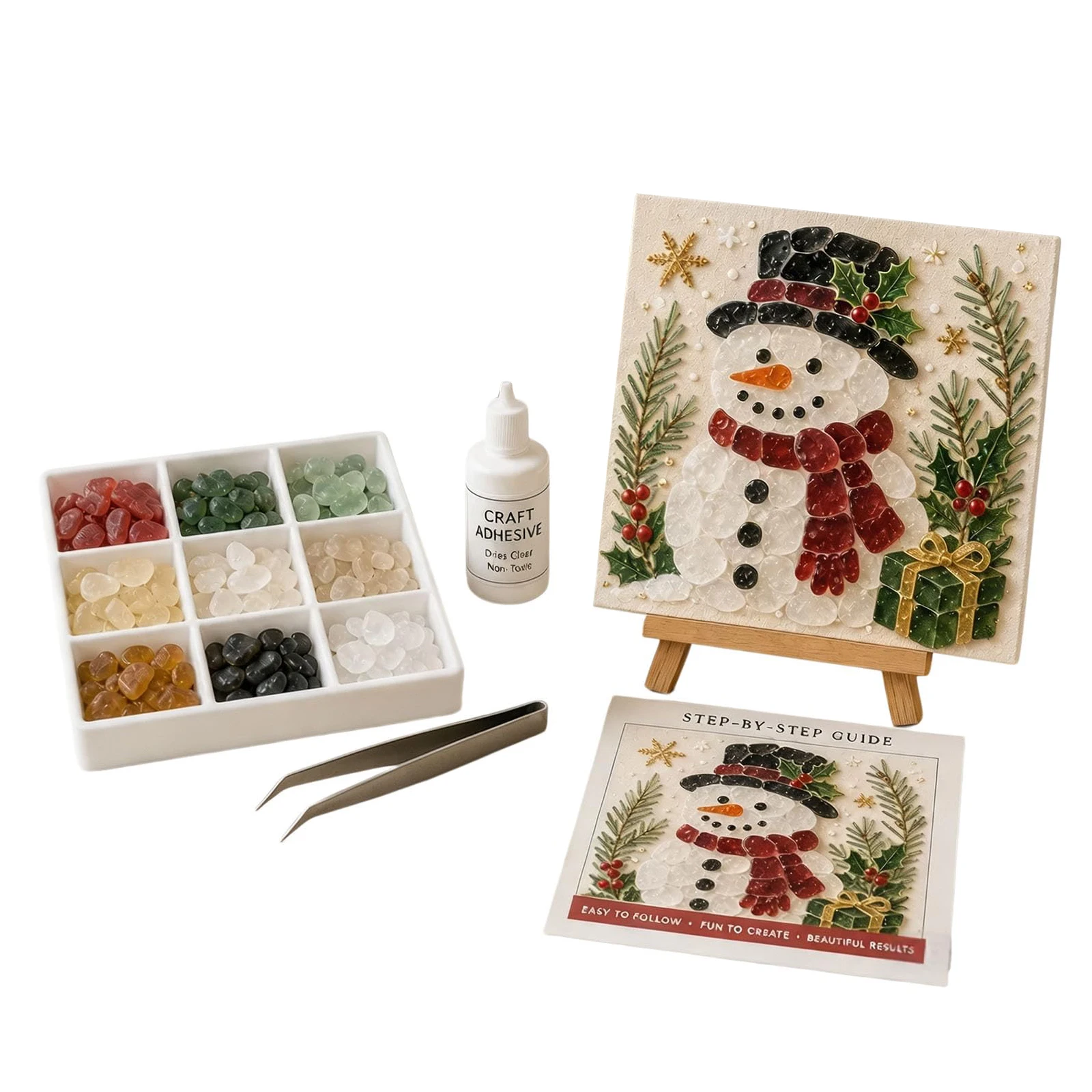 Renkli Cam Parçalarıyla Kendin - Art Craft For Christmas incelemesi ve fiyatı