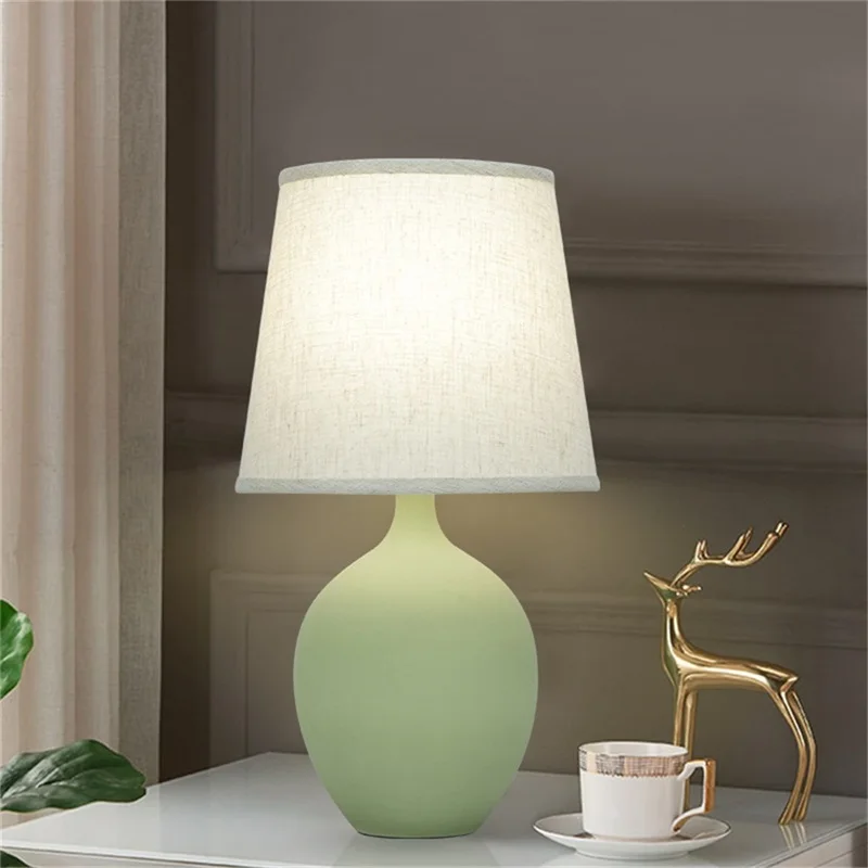 BELLE Dimmer Table Lamp Ceramic Desk Light Contemporary Simple Decoration for Home Bedroom
