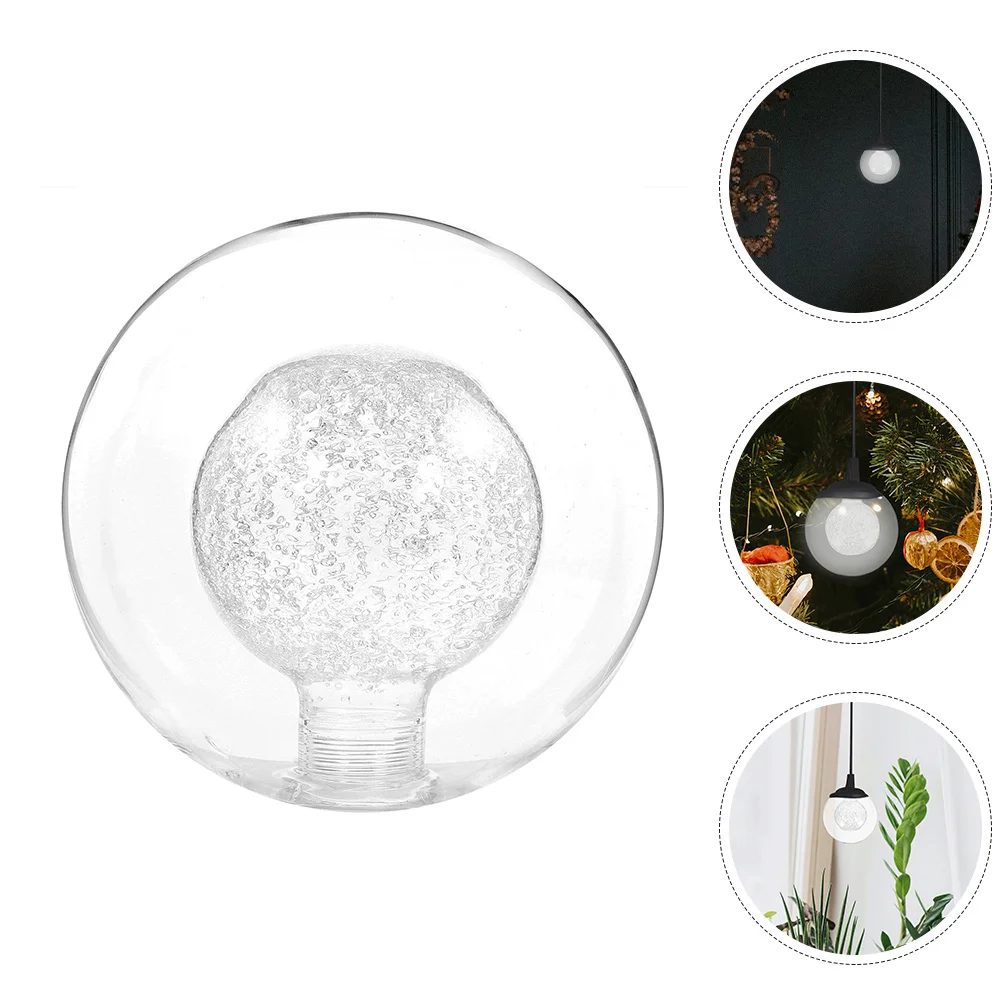 

Frosted Globe Glass Lamp Shade Round Design Soft Light Diffusion Ceiling Light Shade Replacement for Home Pendant Wall Floor