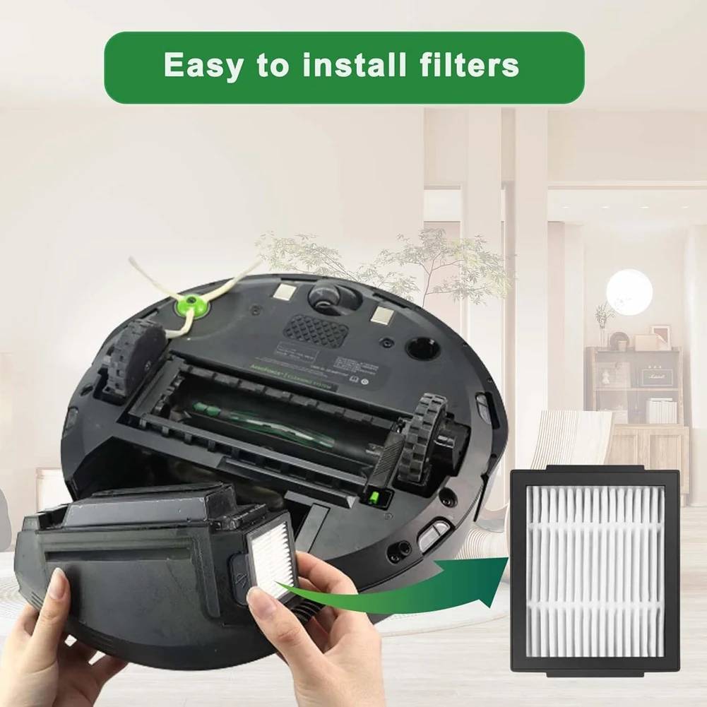 

A005-For Irobot Roomba I7 I7+ I3 I3+ I4 I4+ I6 I6+ I8 I8+ J7 E5 E6 E7 Vacuum Cleaner Main Side Brush Hepa Filter Parts