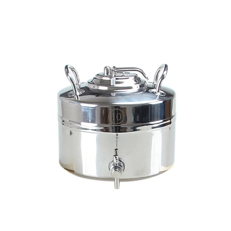 304 stainless steel large-capacity water storage bucket, milk bucket, soy milk juice beverage bucket, outdoor camping water tank