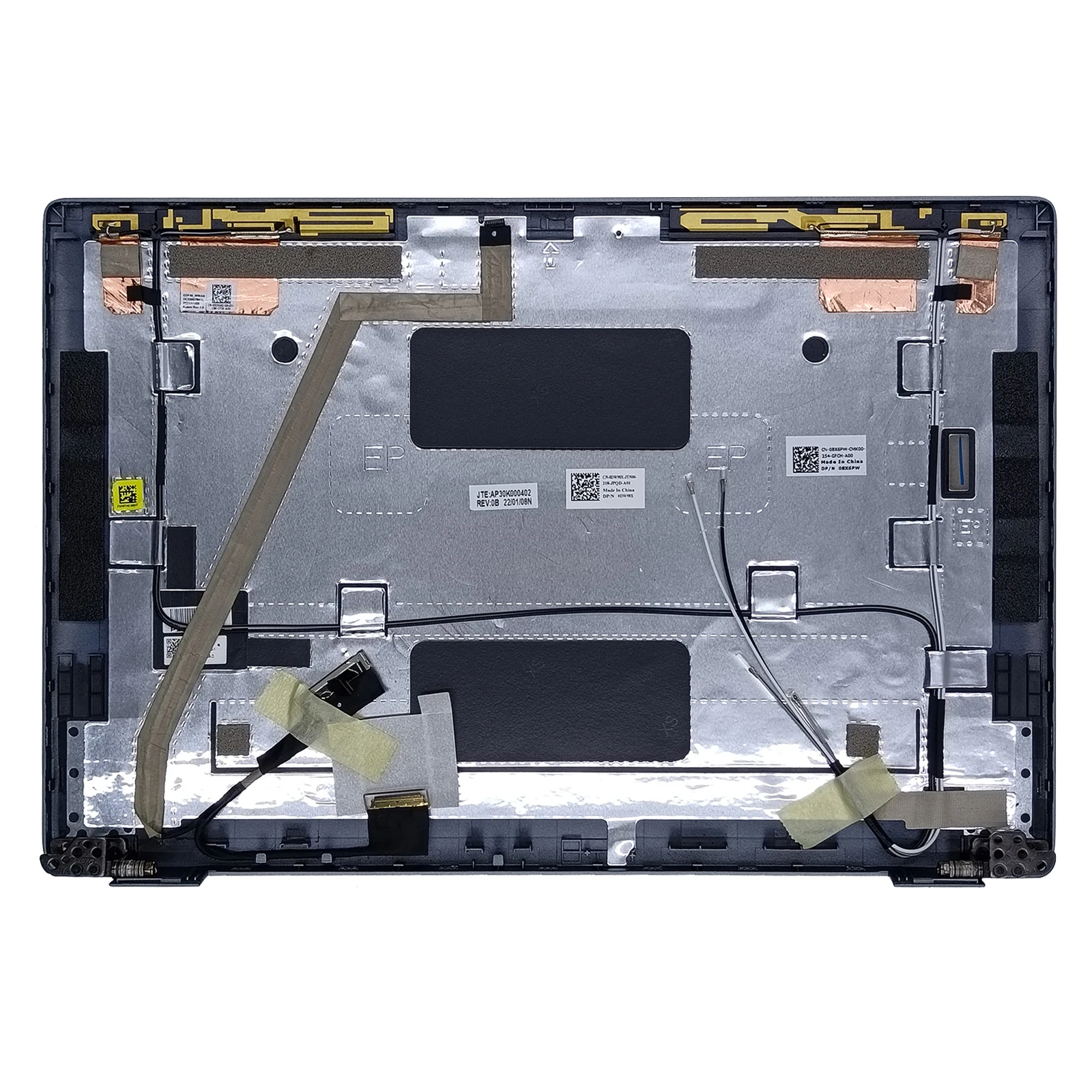 

08X6PW/0DW98X for DELL Latitude 5420 5430 Laptop LCD Back Cover Case with 4 Antennas Screen Cable Hinge