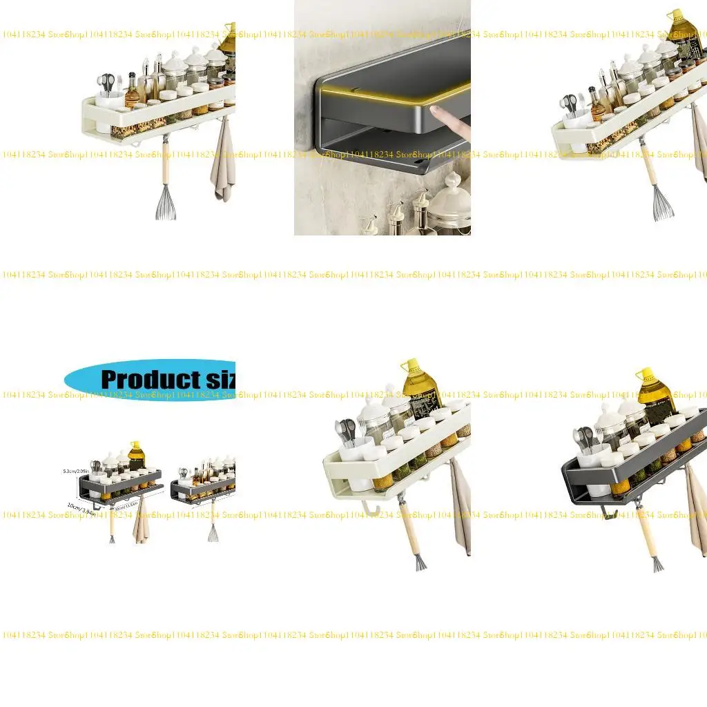 

P9FB Многоцелевая полка хранения углеродистой стали для маленькой кухни на стену для ванной комнаты