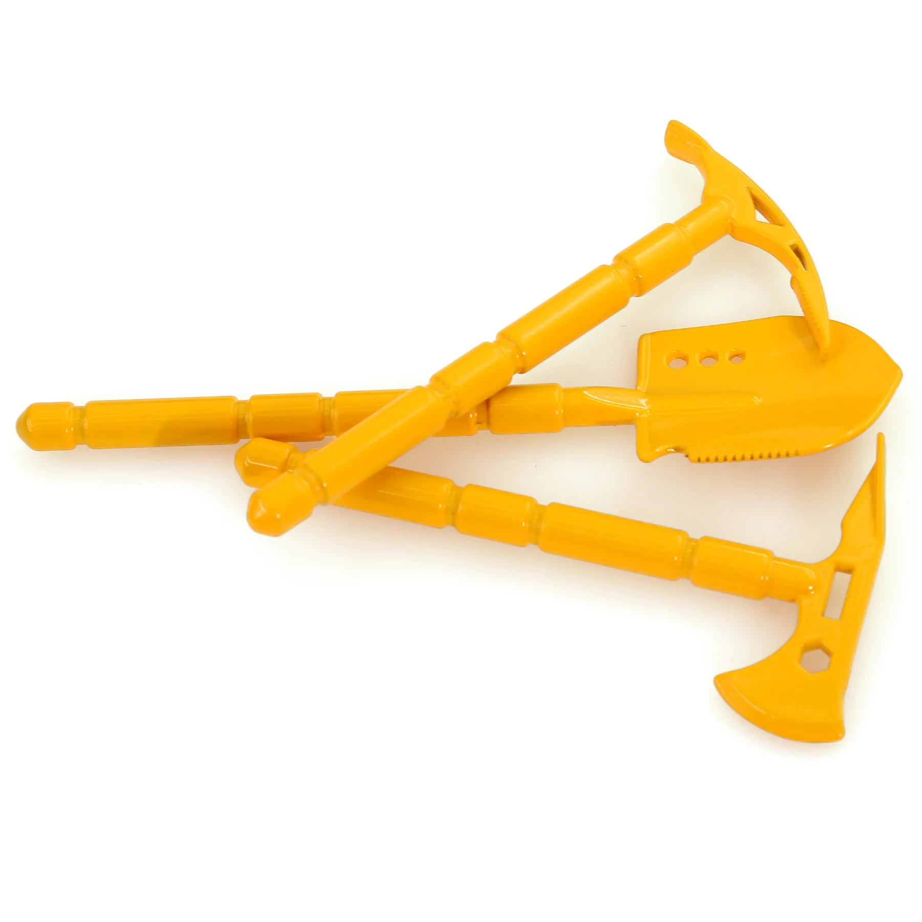 1/10 1/8 rc rastreador carro trx4 defender rc4wd d90 axial scx10 mk07 tanque 300 simulação pá conjunto de três peças peças decorativas