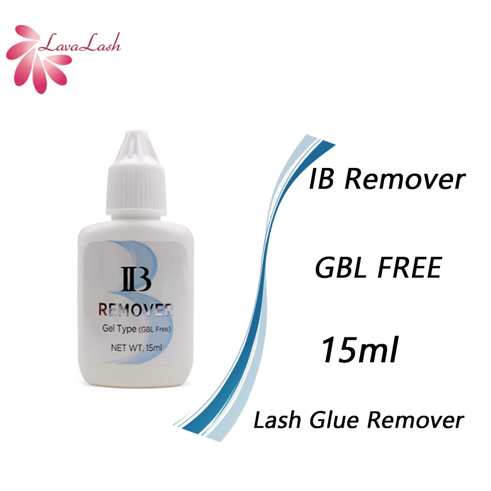 5 bottiglie I Beauty IB Clear Gel Remover GBL FREE per extension ciglia colla dalla corea 15ml Lash Fast Clean Tools