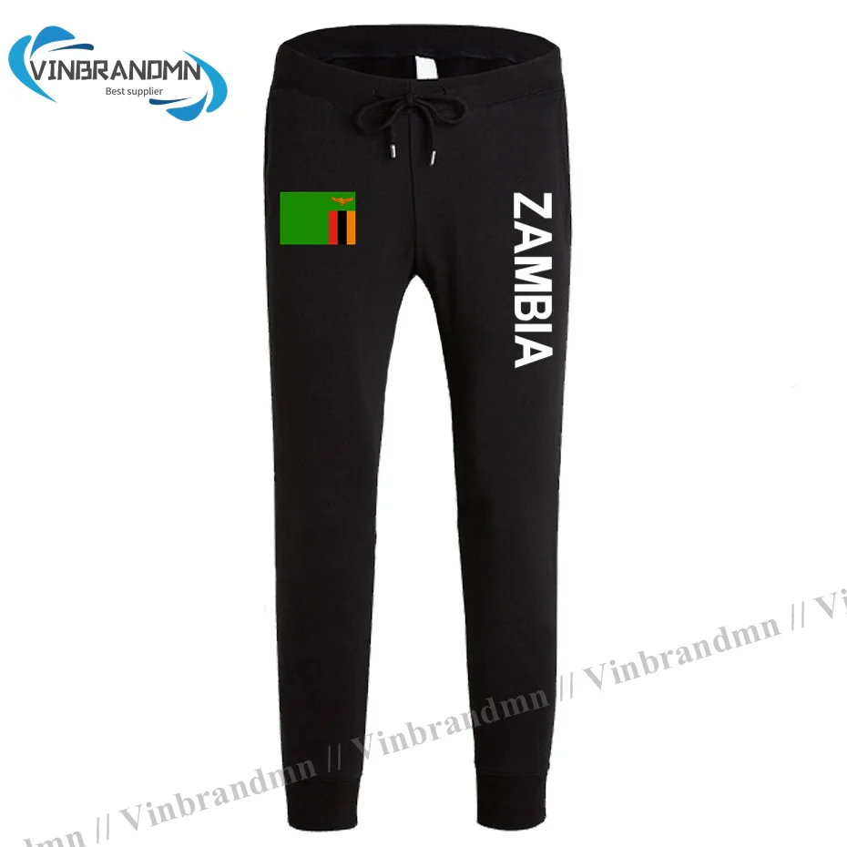 

Republic of Zambia Zambian ZMB mens pants joggers jumpsuit sweatpants track sweat fitness fleece tactical casual nation country