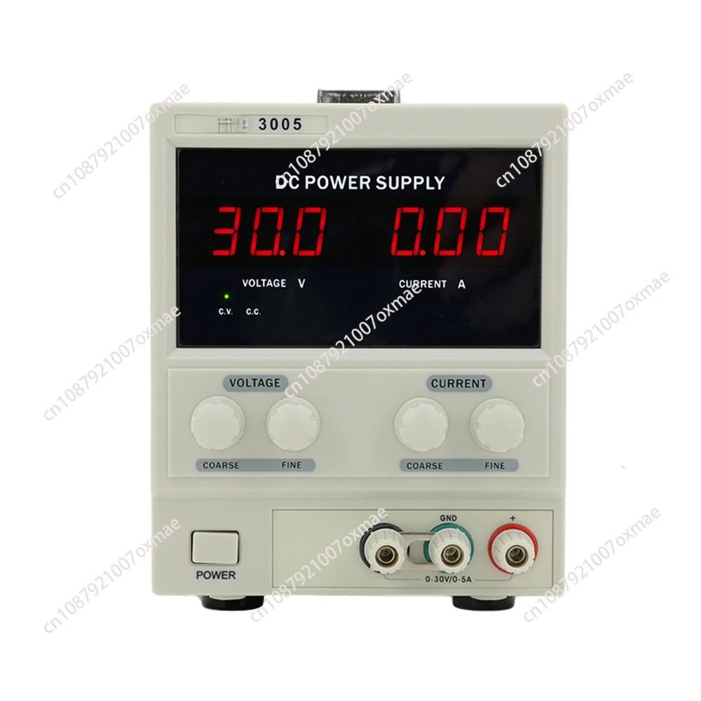 30V 5A adjustable continuous 16h stable voltage and current 3005 3 LED display bench DC power single output