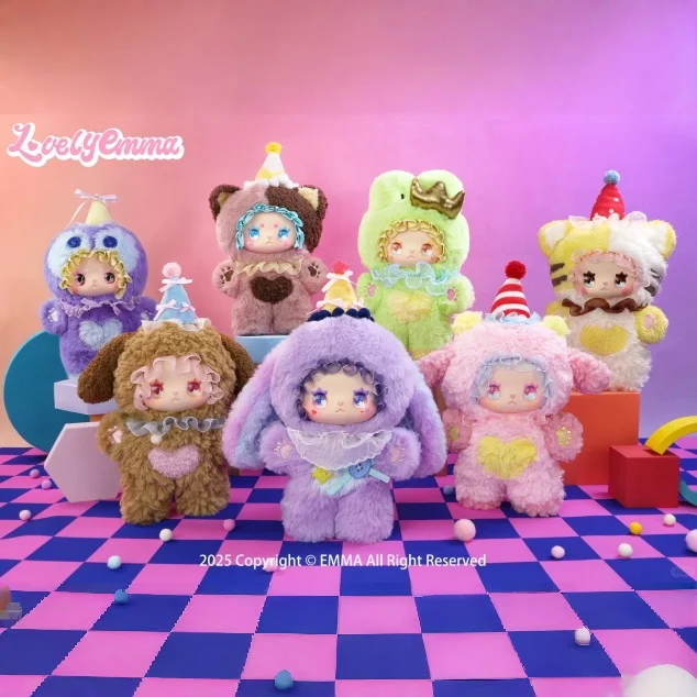 

LOVELY EMMA Strange Taste Party Series Blind Box Vinyl Figure Doll Collectible Model Desktop decor Bag Pendant Kid Birthday Gift