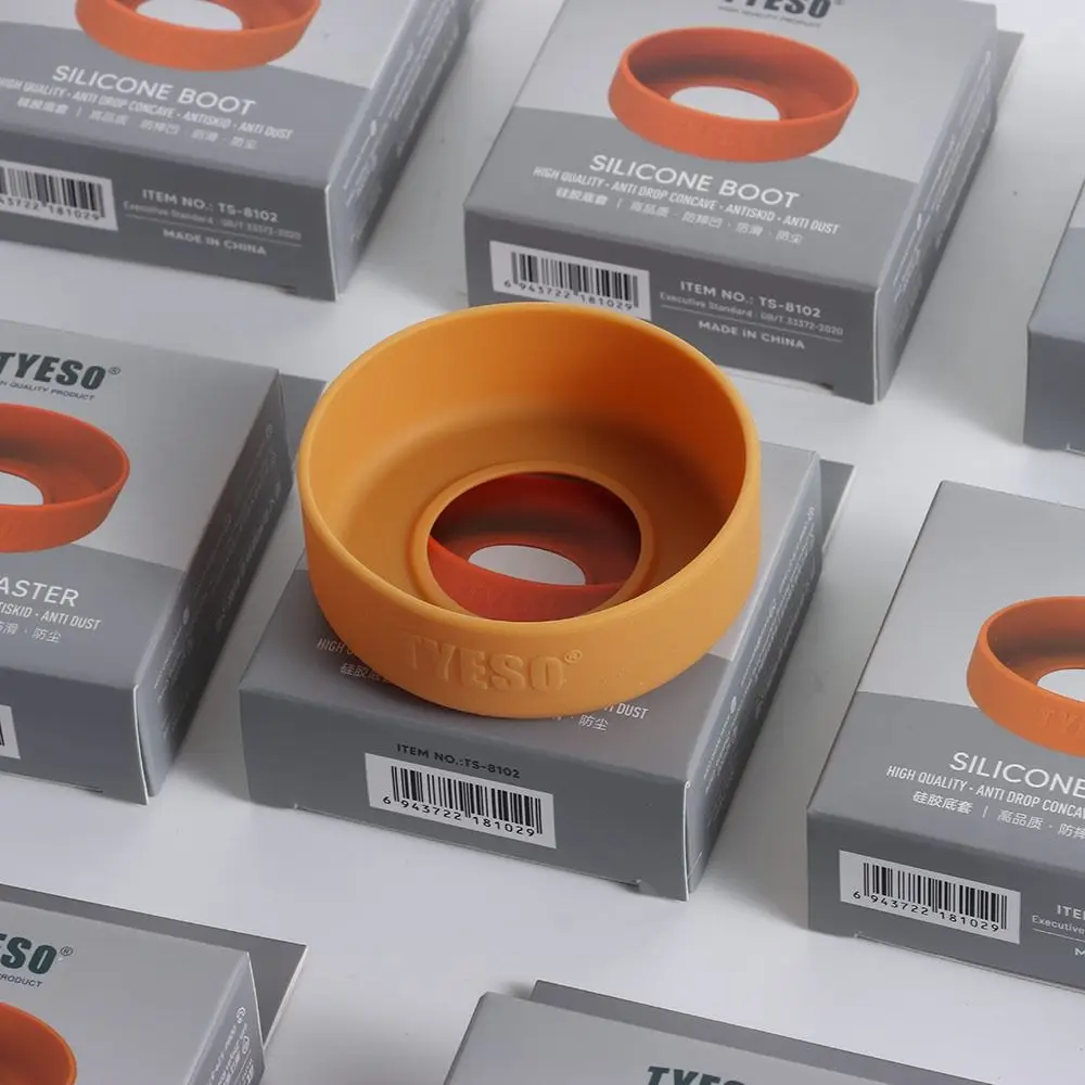 1Pcs New Anti Slip Bottle Cover Protective 71-75mm Silicone Coaster Universal Mug Cup Bottom Sleeve for Tyeso Mug