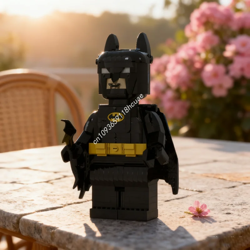 

796 шт. MOC Bat Man Maxifigure супергерои модель строительные блоки строительная идея игрушки образование Рождественский подарок кирпич дети