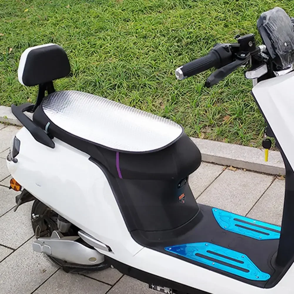 

Motorcycle Seat Cover Waterproof Summer Scooter Sun Cushion Protect Pad Bask Prevent Insulation Heat