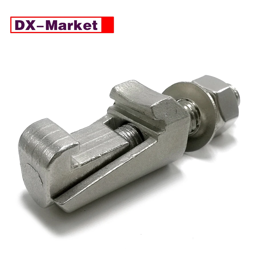 

M8 M10 M12 Vacuum Tube Seal Lock Clamp , 304 Stainless Steel Sanitary Pipe Claw Fitting ,L002