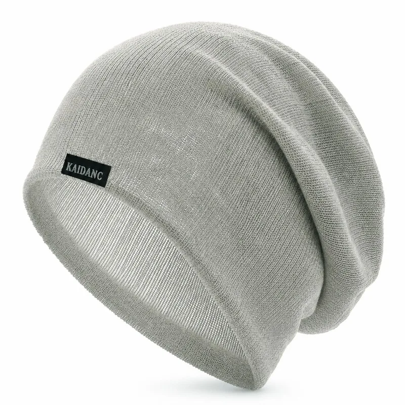Ultra Thin Hat Women Nightcap Windproof Air Conditioning Bag Head Hat Oversized Head Circumference Stacking Hat Men Women