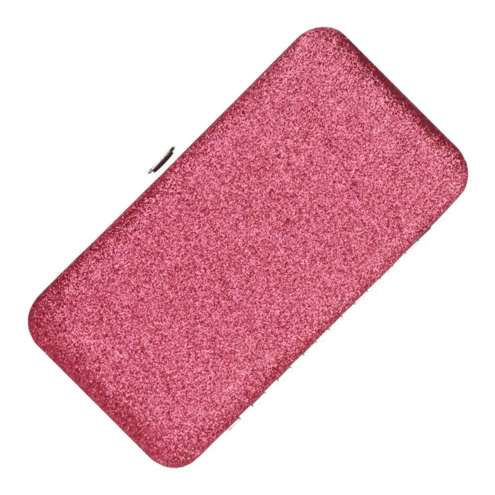 光沢のあるまつげエクステンションピンセットボックス保護プロフェッショナルまつげエクステンションピンセットオーガナイザーポータブルPVC